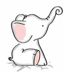 Detail Cute Baby Elephant Drawing Nomer 16