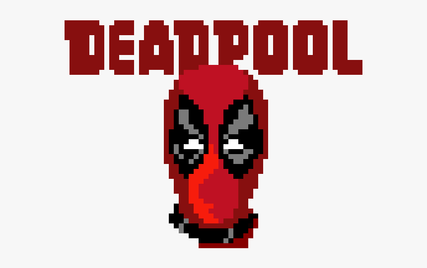 Detail Deadpool Pixel Art Nomer 11