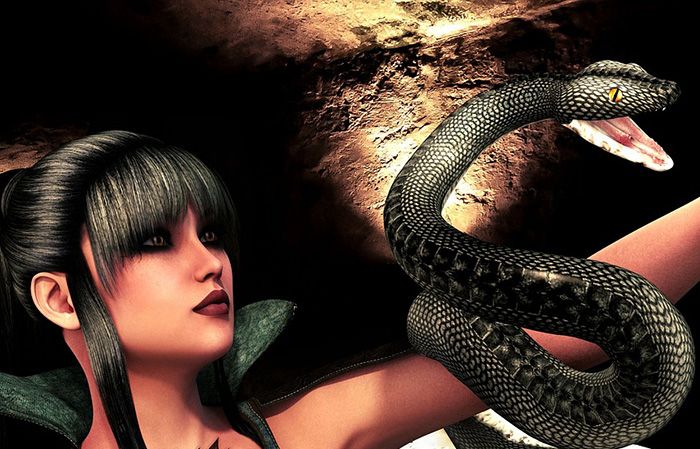 Detail Foto Ular Naga Nomer 16