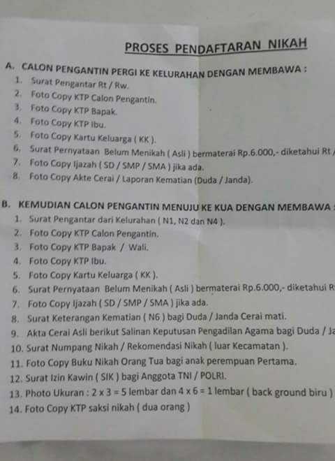 Detail Foto Untuk Persyaratan Nikah Nomer 45