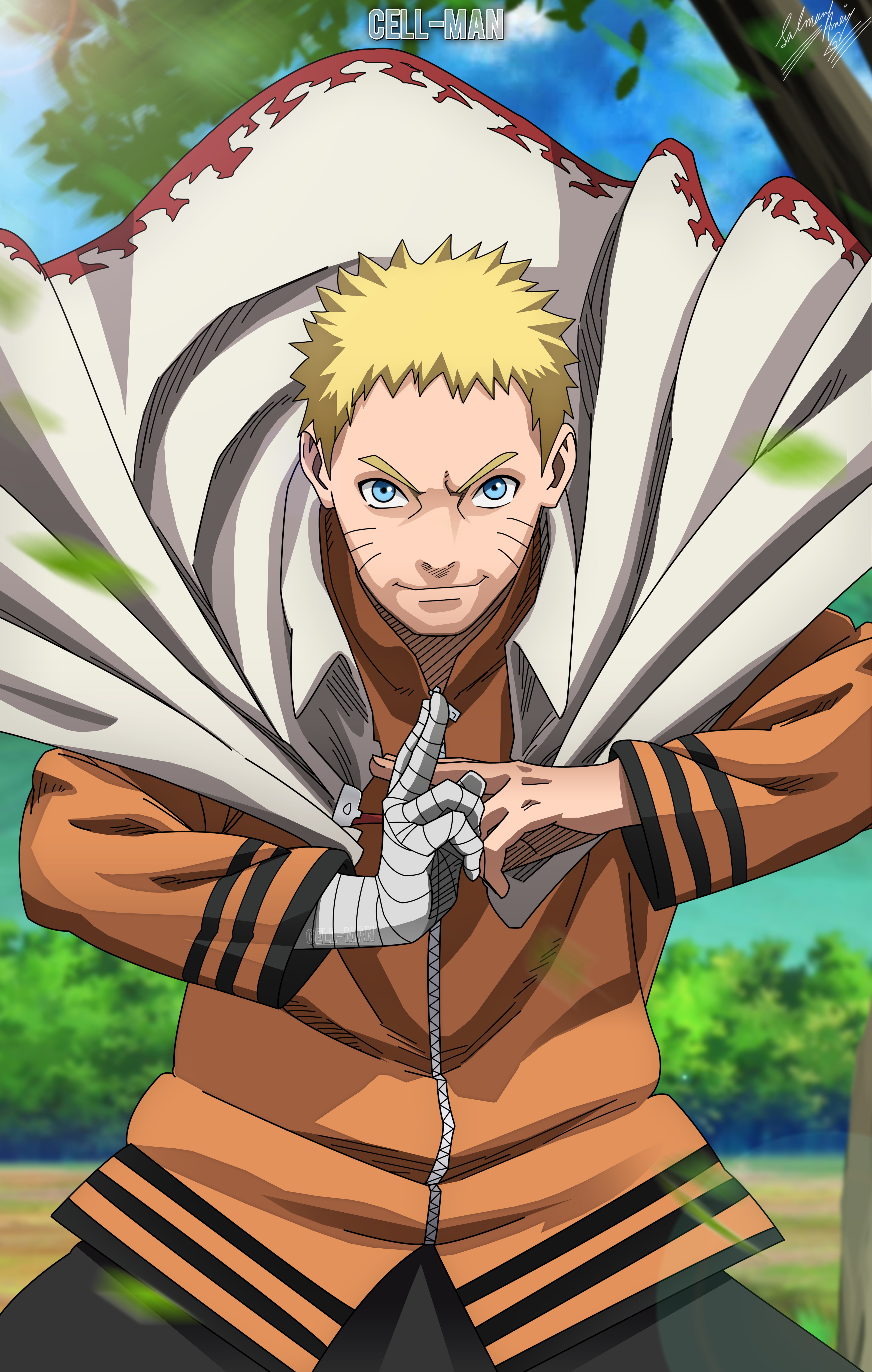 Detail Foto Uzumaki Naruto Hokage Nomer 38