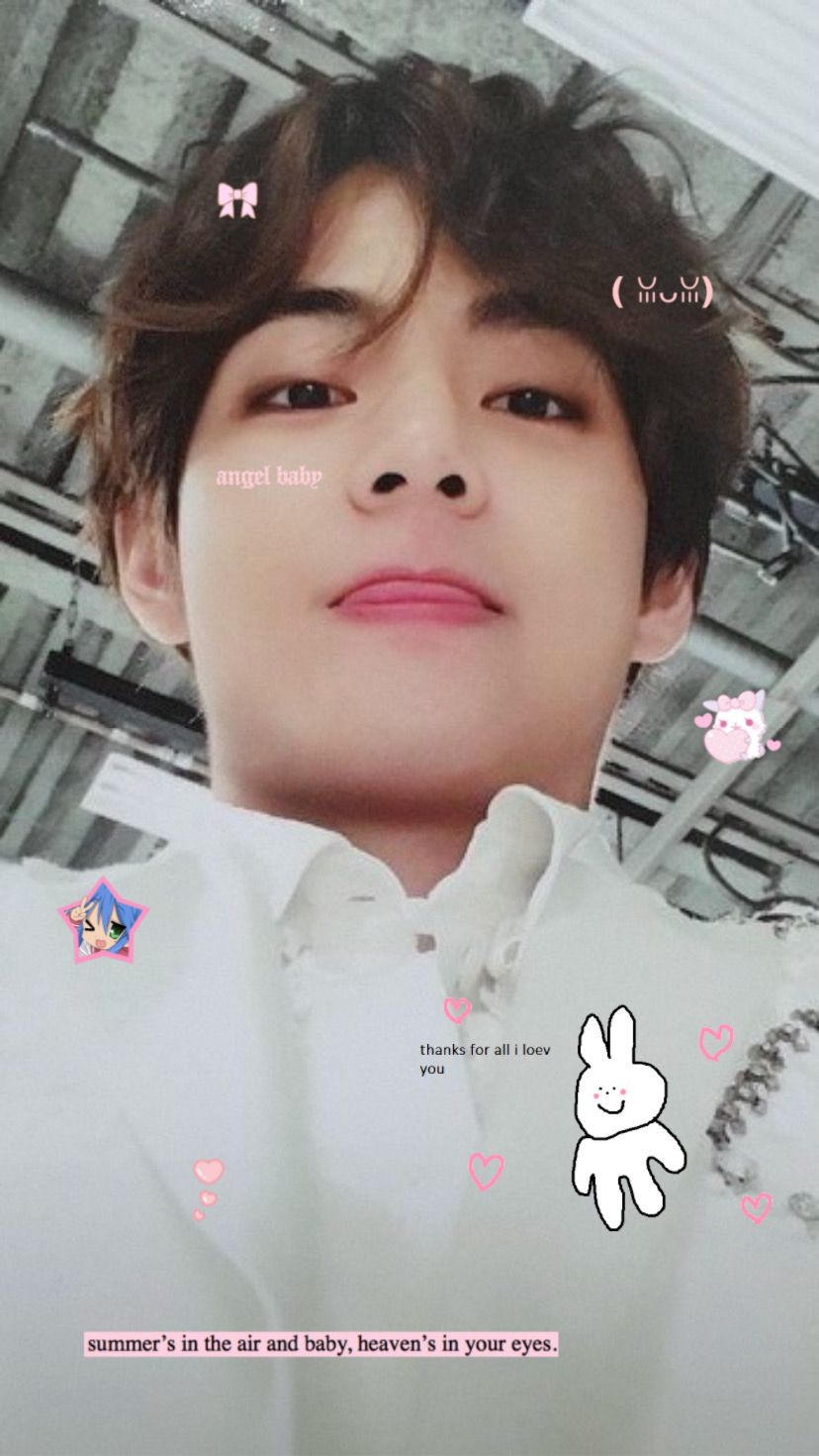 Detail Foto V Bts Cute Wallpaper Nomer 6