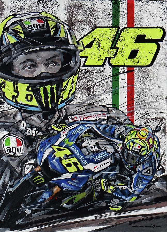 Detail Foto Valentino Rossi 46 Nomer 6