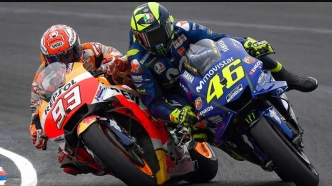 Detail Foto Valentino Rossi Keren Nomer 46