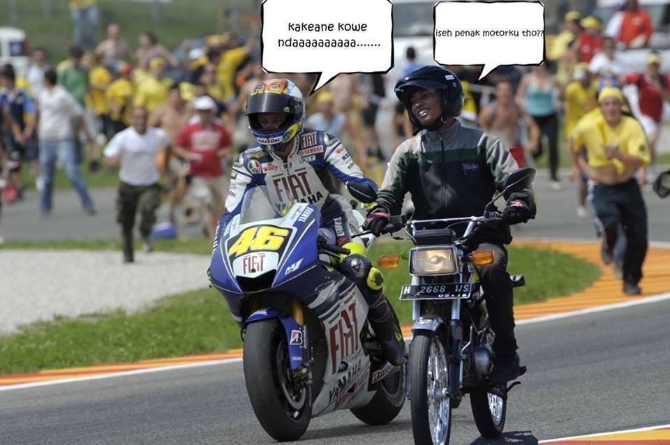 Detail Foto Valentino Rossi Lucu Nomer 44