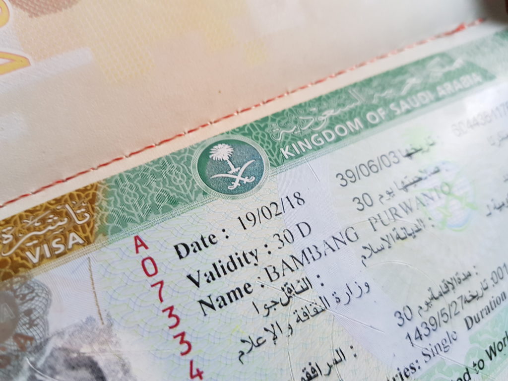 Detail Foto Visa Arab Saudi Nomer 8