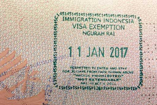 Detail Foto Visa Indonesia Nomer 26