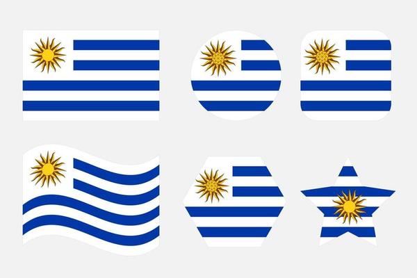 Detail Uruguay Flag Vector Nomer 13