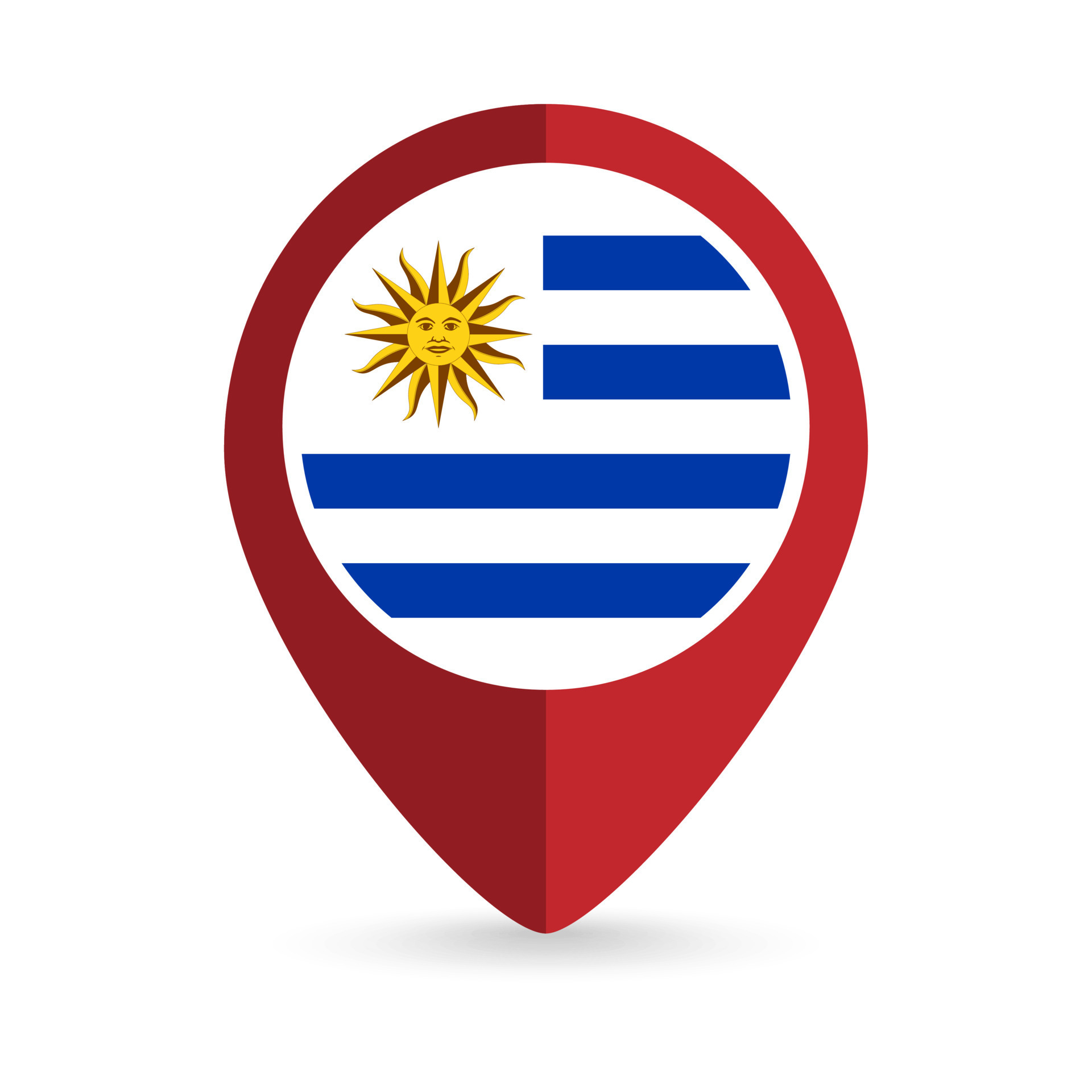 Detail Uruguay Flag Vector Nomer 14
