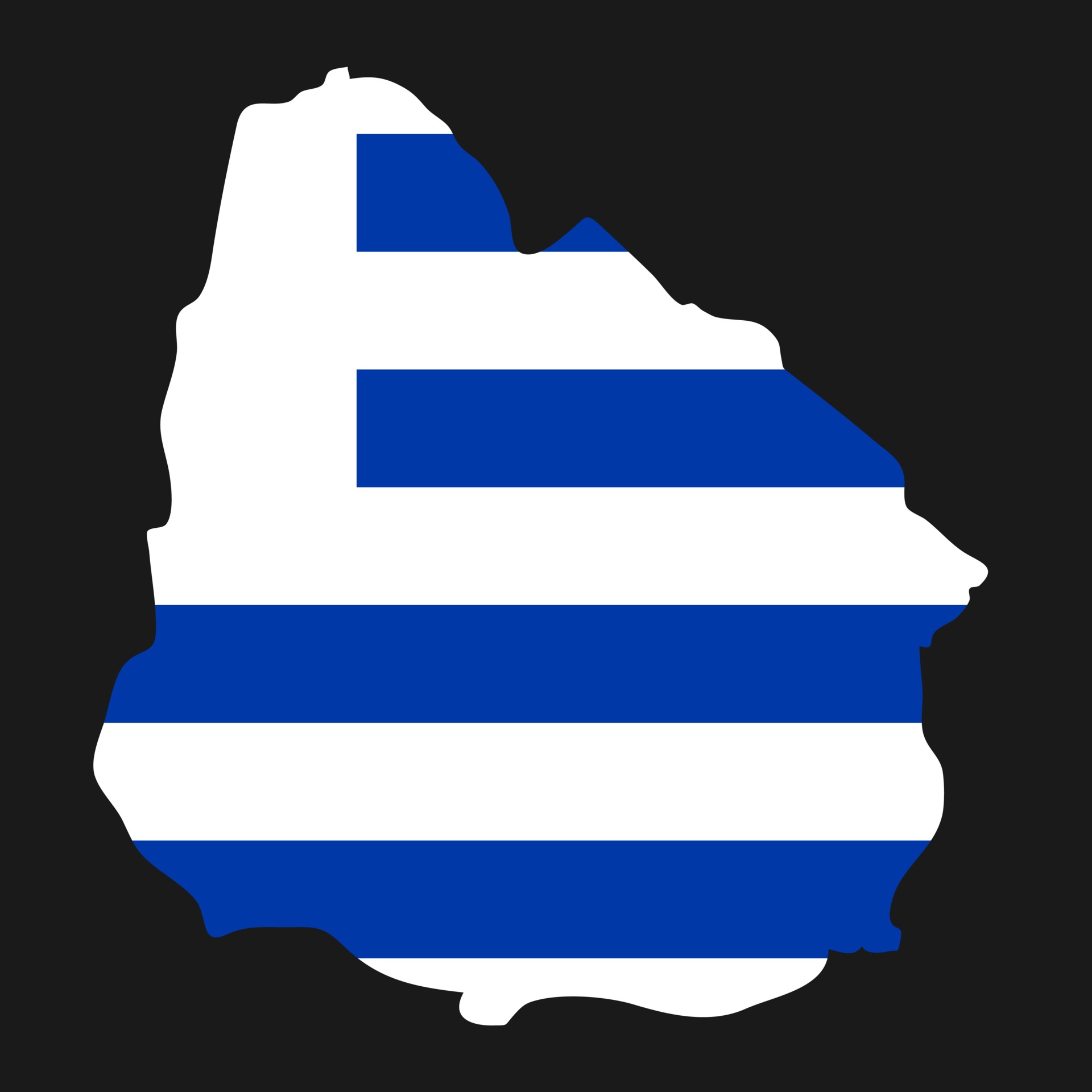 Detail Uruguay Flag Vector Nomer 25