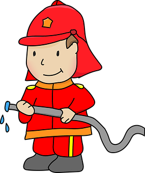 Detail Feuerwehrmann Zeichnung Nomer 3
