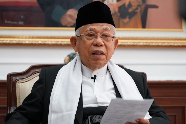 Detail Foto Wakil Presiden Ma Ruf Amin Nomer 12