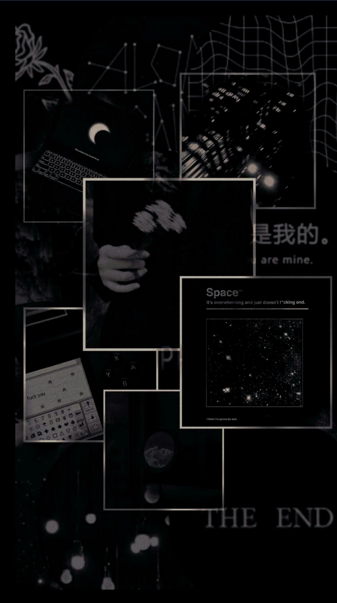 Foto Wallpaper Aesthetic Hitam - 58+ Koleksi Gambar
