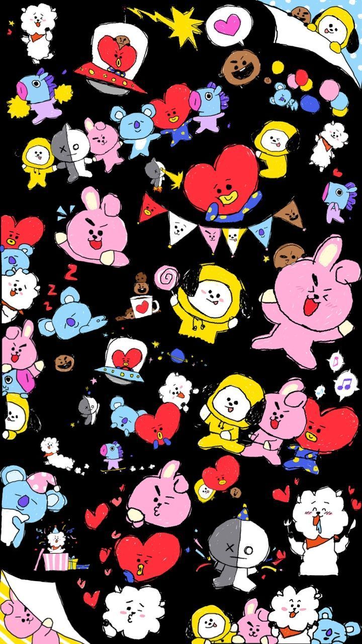 Detail Foto Wallpaper Bt21 Nomer 20