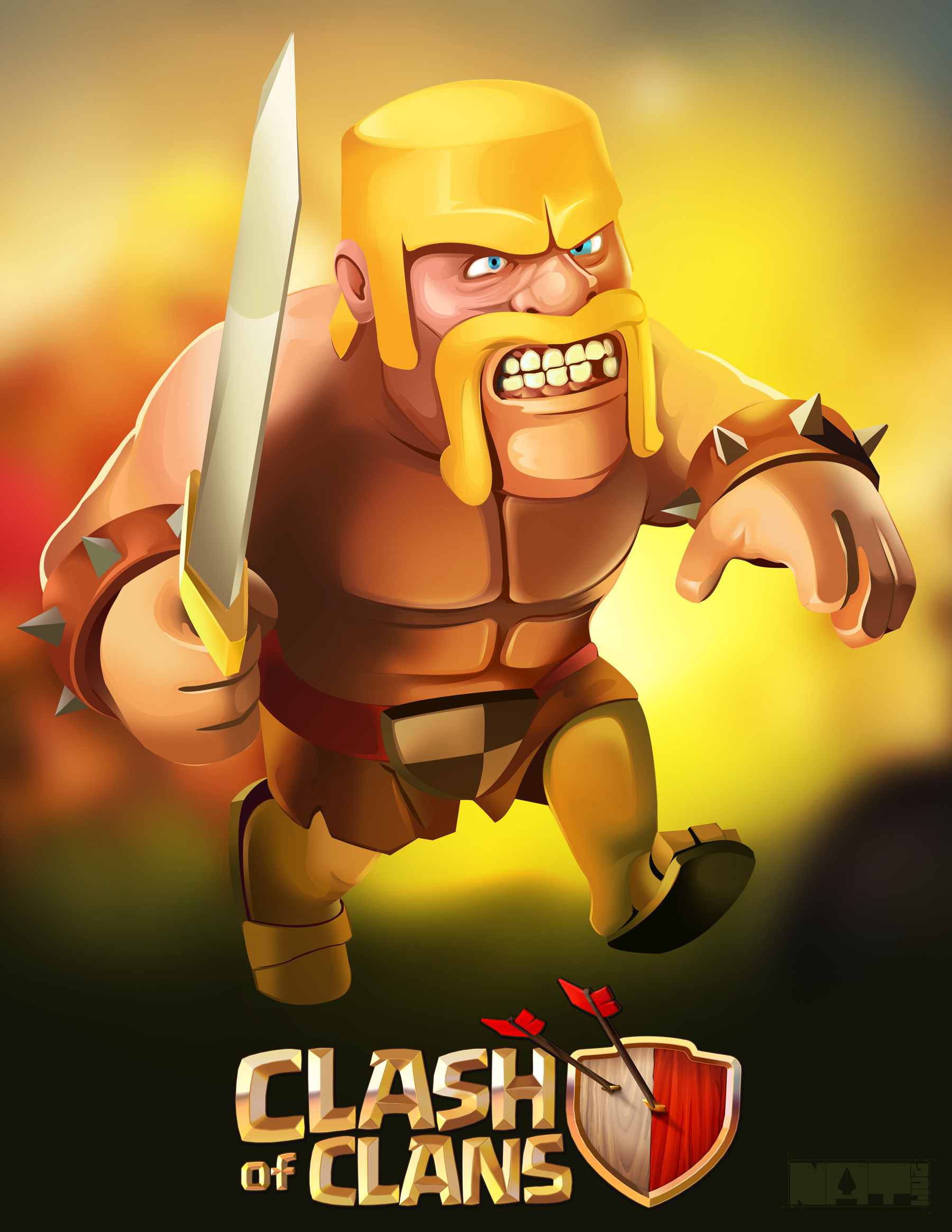 Detail Foto Wallpaper Coc Nomer 24