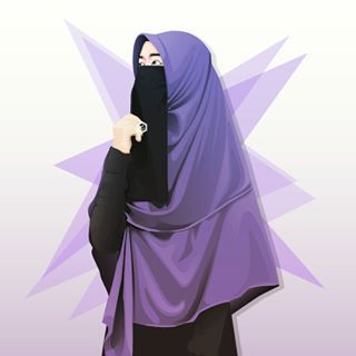 Detail Foto Wanita Berhijab Kartun Nomer 31