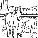 Detail Pferdezeichnungen Zum Ausmalen Nomer 24