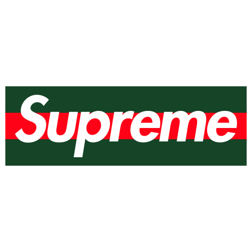 Detail Transparent Supreme Gucci Logo Nomer 4