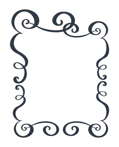 Detail Calligraphy Frames Nomer 6