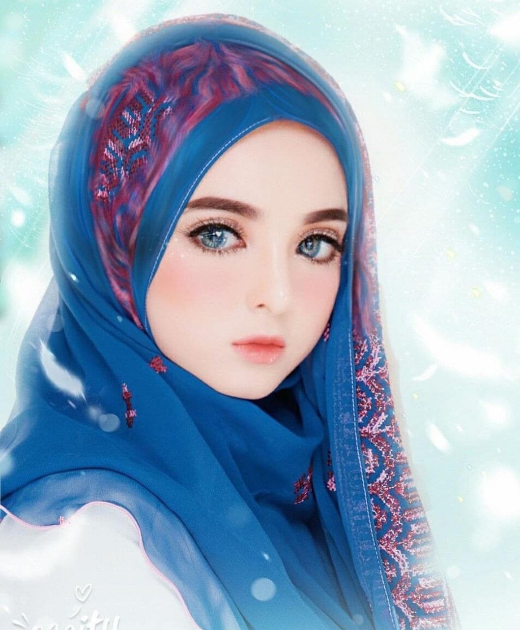 Detail Foto Wanita Hijab Cantik Kartun Nomer 5
