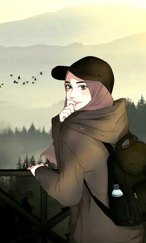 Detail Foto Wanita Hijab Cantik Kartun Nomer 57