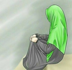 Detail Foto Wanita Muslimah Bersedih Nomer 6