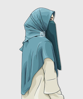 Detail Foto Wanita Muslimah Dari Samping Nomer 12