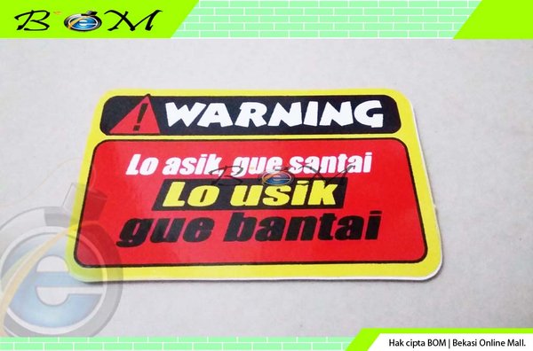 Detail Foto Warning Lucu Nomer 20