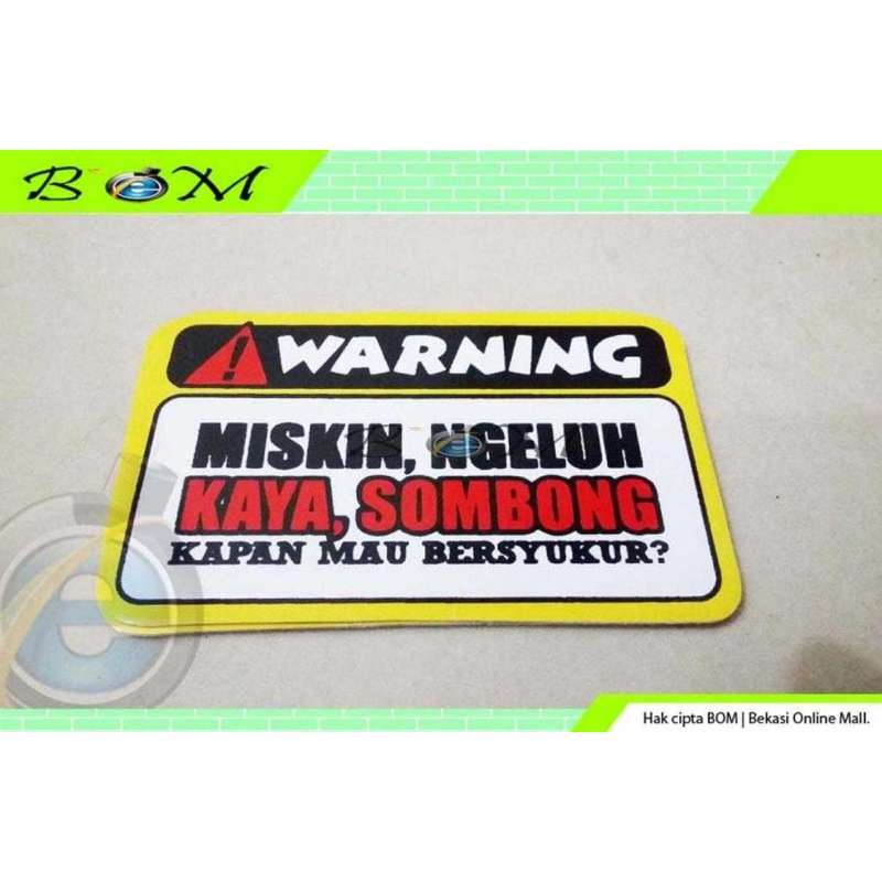 Detail Foto Warning Lucu Nomer 24