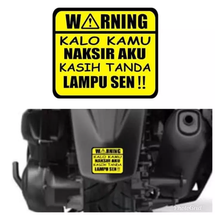 Detail Foto Warning Lucu Nomer 55