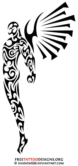 Detail Maori Tattoo Mit Schriftzug Nomer 9