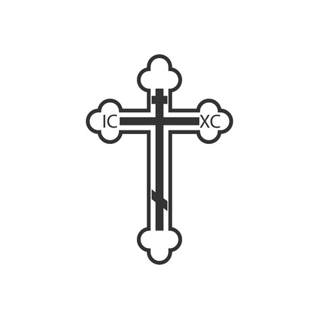 Detail Orthodox Kreuz Symbol Nomer 6