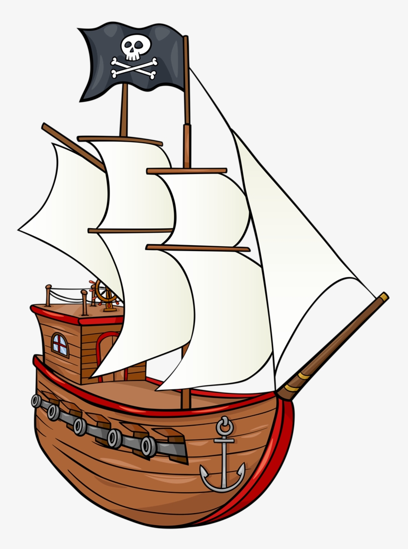 Detail Pirate Ship Cartoon Images Nomer 12