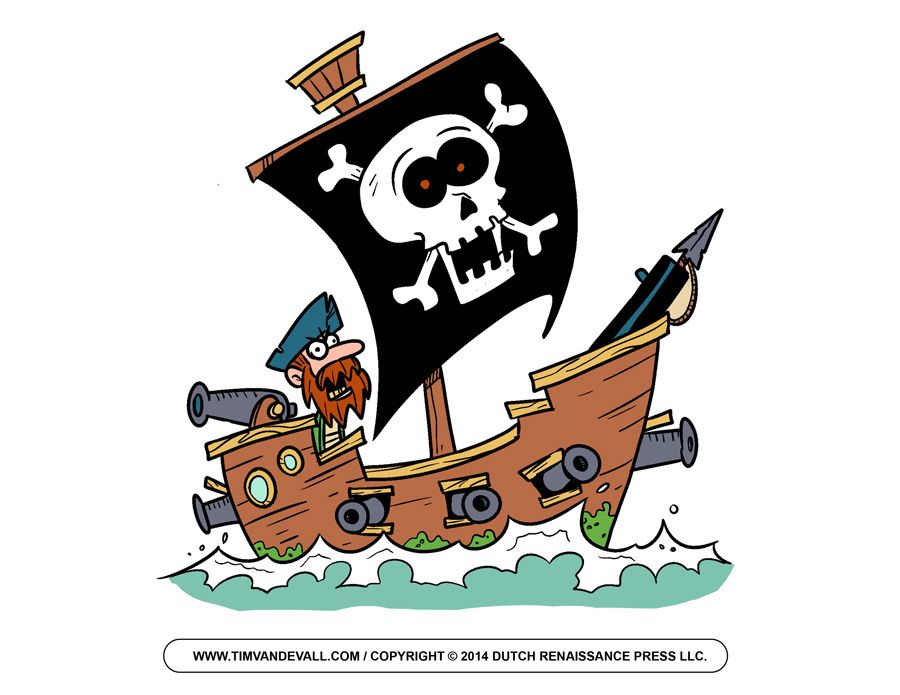 Detail Pirate Ship Cartoon Images Nomer 19