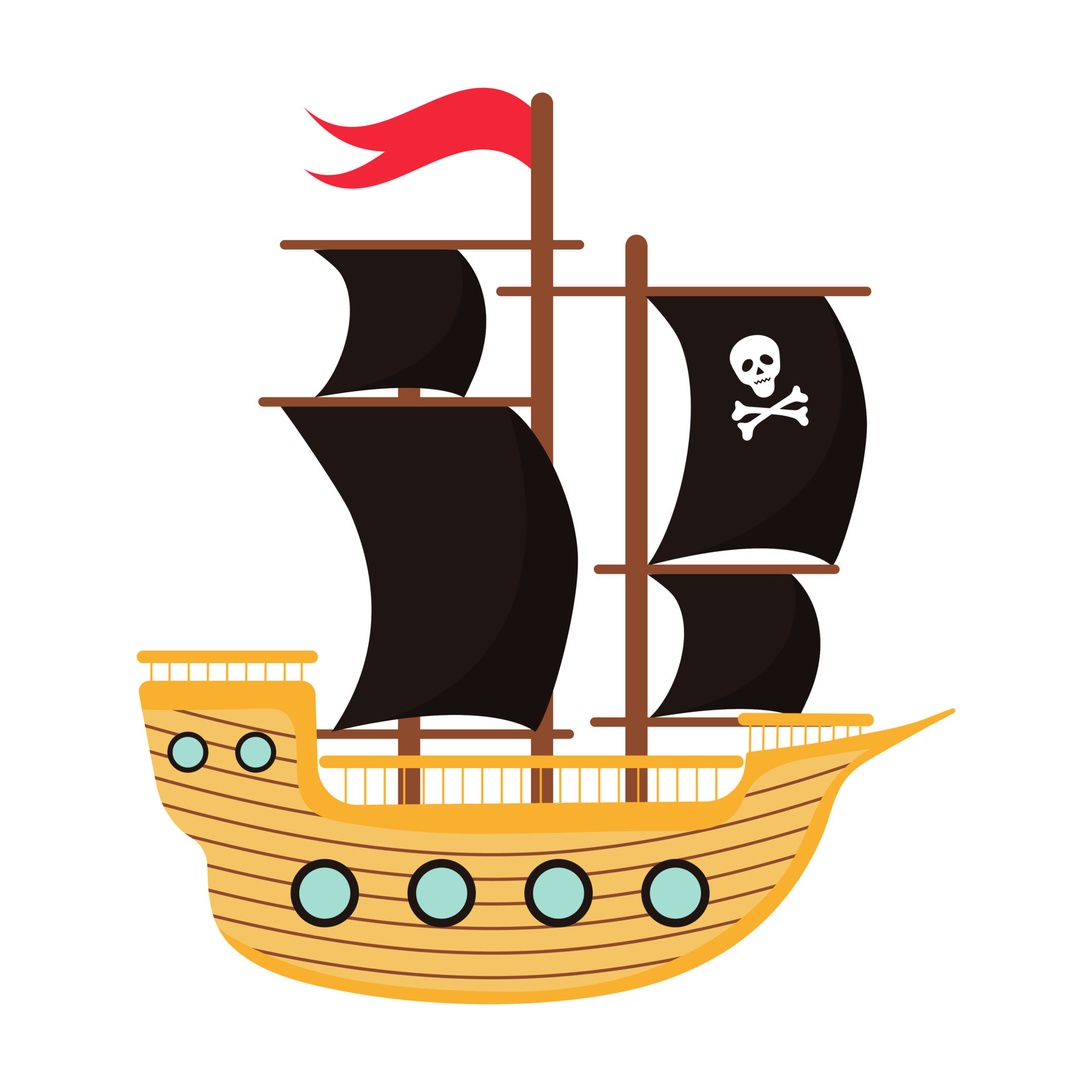 Detail Pirate Ship Cartoon Images Nomer 24