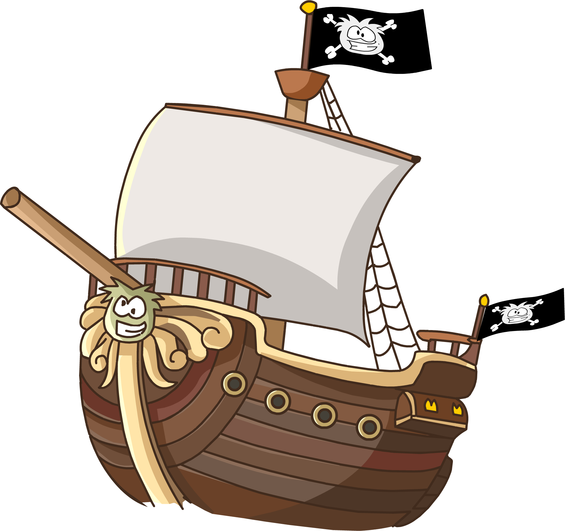 Detail Pirate Ship Cartoon Images Nomer 5