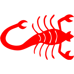 Detail Scorpion Font Nomer 8