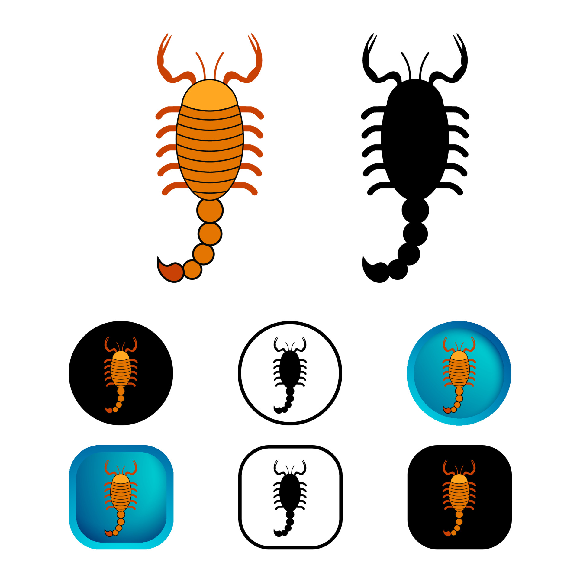 Detail Scorpion Font Nomer 17