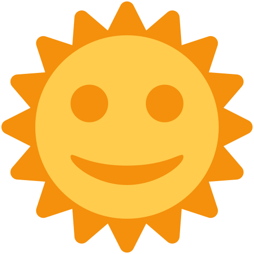 Detail Sonne Emoji Nomer 10