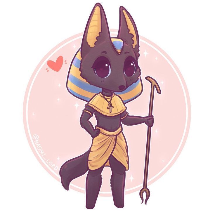 Detail Anubis Drawing Nomer 9