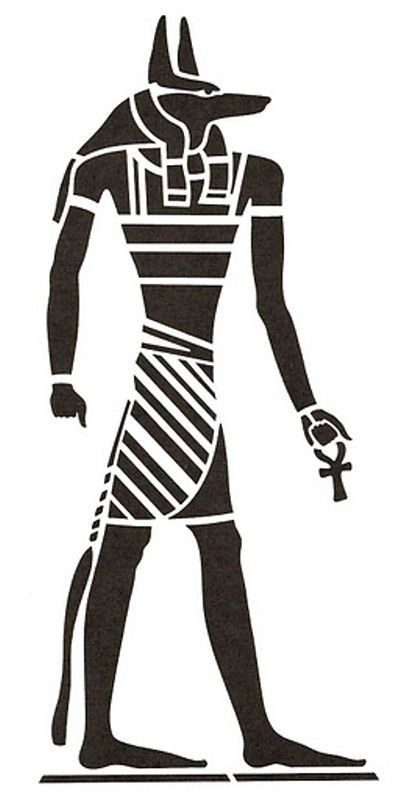 Detail Anubis Drawing Nomer 11