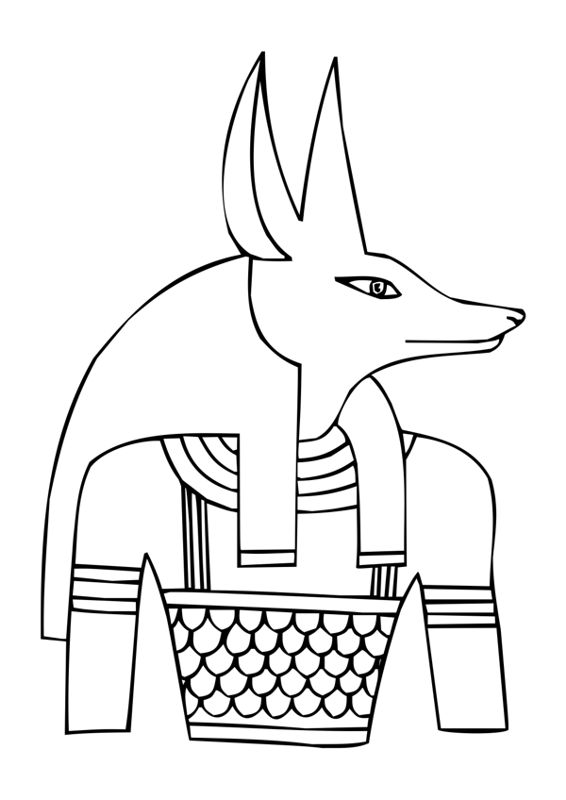 Anubis Drawing - KibrisPDR