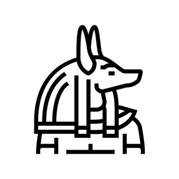 Detail Anubis Drawing Nomer 17