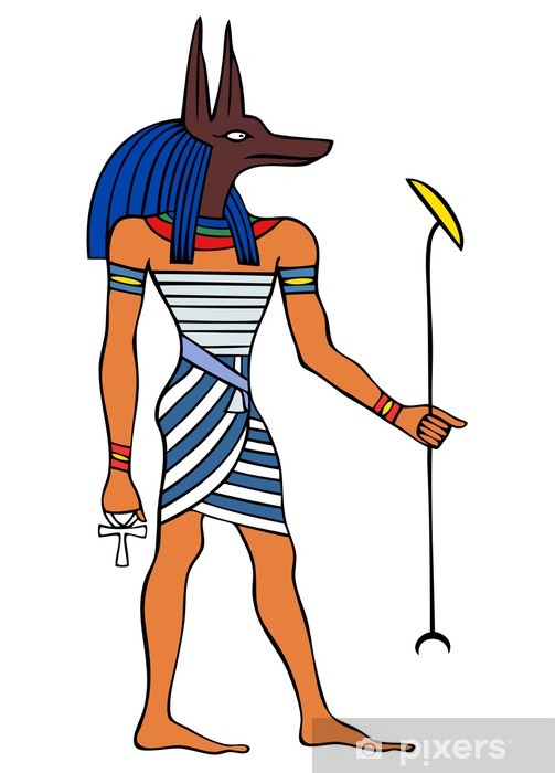 Detail Anubis Drawing Nomer 3
