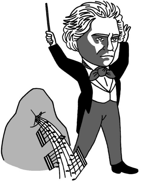 Detail Beethoven Karikatur Nomer 8