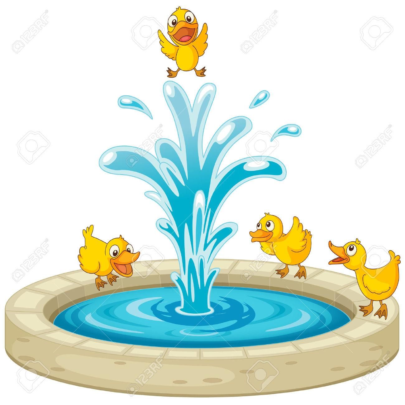 Detail Fountain Clipart Nomer 32