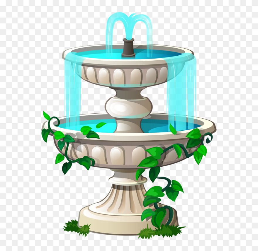 Detail Fountain Clipart Nomer 5