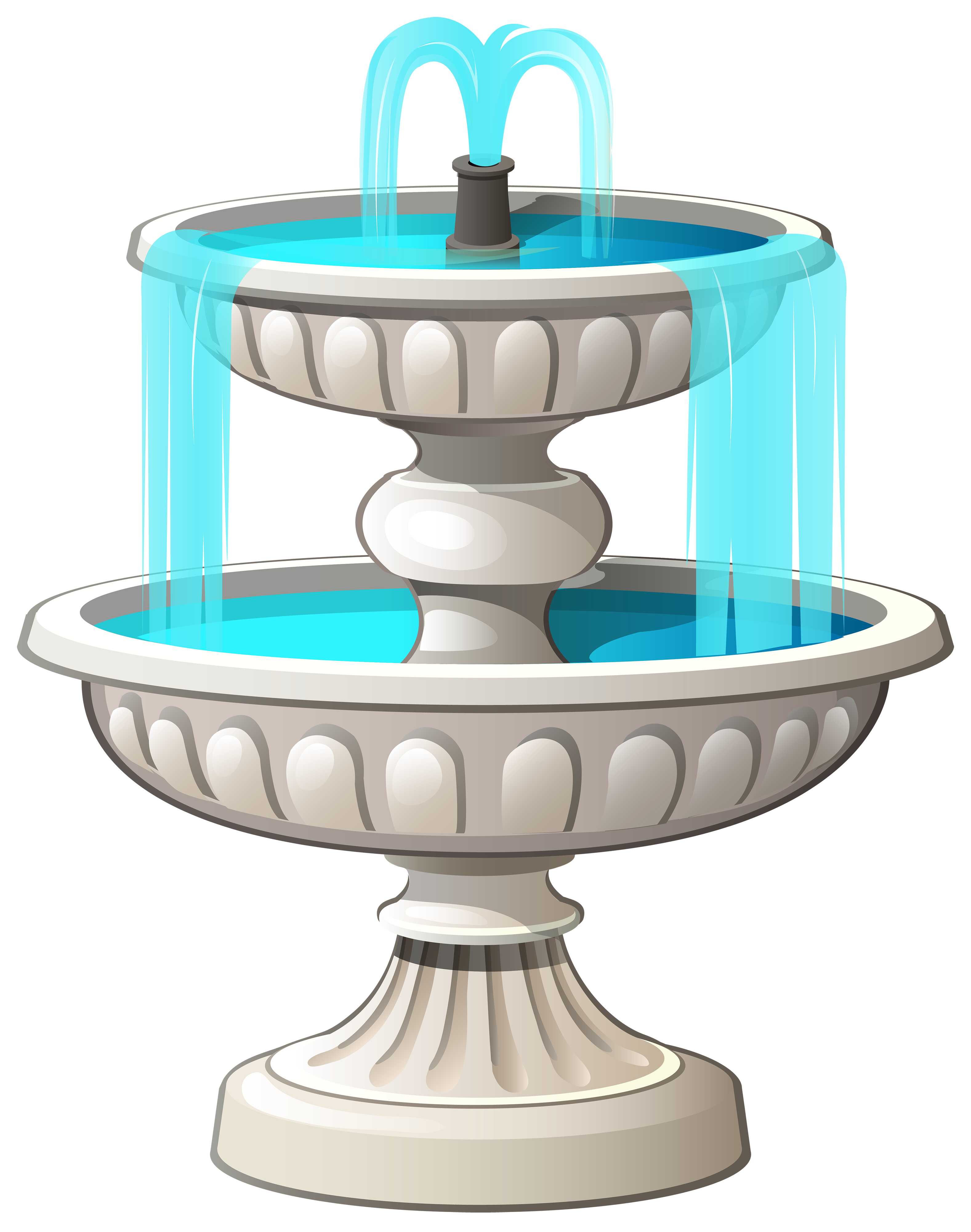 Detail Fountain Transparent Nomer 5