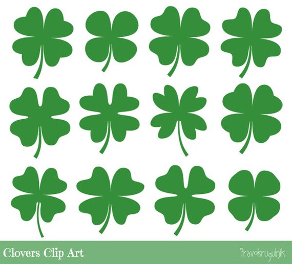 Detail Four Leaf Clover Images Clip Art Nomer 15