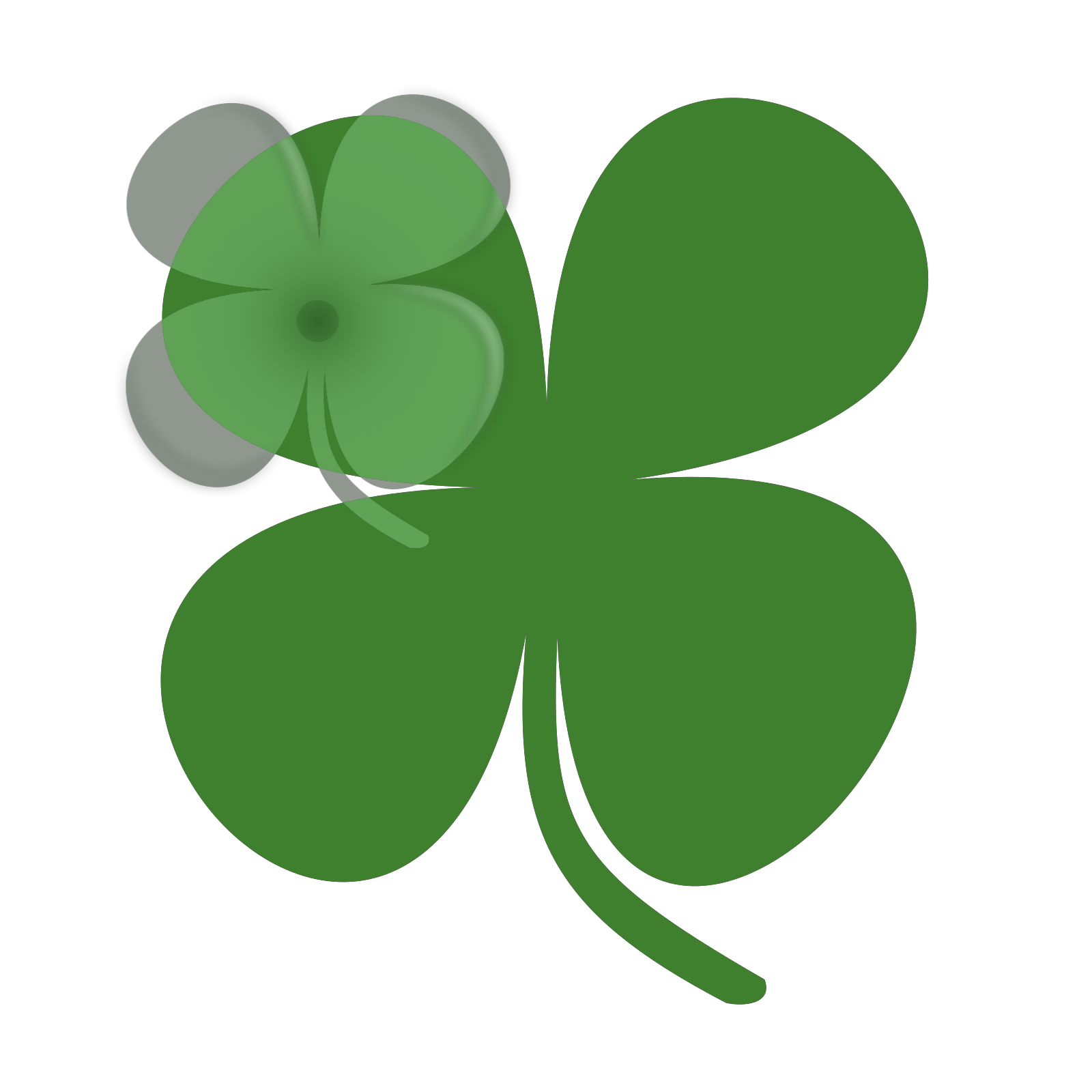 Detail Four Leaf Clover Images Clip Art Nomer 39